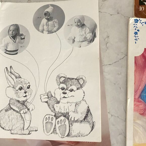 Babydays, For All My Children, Small-Fry, Lovable Hand Knits Patterns - Lot of 4 - Picture 14 of 16